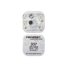 Батарейка Renata SR337/SR416SW 1.55V, 8mAh, 4.8x1.65mm (10/100)