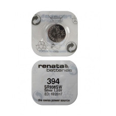 Батарейка Renata  SR394/SR936SW BL-1 1.55V, 84mAh, 9,5.6x3,6mm  (10/100)