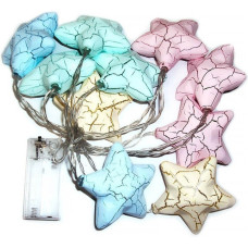 Perfeo гирлянда светодиодная "Звёздочка 2" 10LED, пластик, 2м, 2хАА Perfeo гирлянда светодиодная "Звёздочка 2" 10LED, пластик, 2м, 2хАА