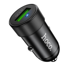 Автомобильное зарядное устройство hoco Z32 QC3.0 черный 110 1/14/140