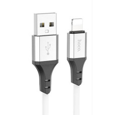 Кабель X86 Lightning-USB 2.4A белый, 1 метр hoco 1/36/360 Кабель X86 Lightning-USB 2.4A белый, 1 метр hoco 1/36/360