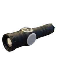 Фонарь аккумуляторный YM-YX588-TG с 2мя источниками света, 3 режима основного света, 4 режима type-c