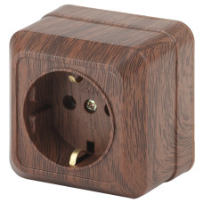 Розетка 2P+E Schuko, 16А-250В, IP20, 2-202-10 Intro ОУ, Quadro, венге ЦЕНА ▼ Розетка 2P+E Schuko, 16А-250В, IP20, 2-202-10 Intro ОУ, Quadro, венге ЦЕНА ▼