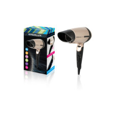 Фен со складной ручкой ELX-HD02-C64 черный/золото (1600Вт, 220-240В) ERGOLUX 12/24 Фен со складной ручкой ELX-HD02-C64 черный/золото (1600Вт, 220-240В) ERGOLUX 12/24