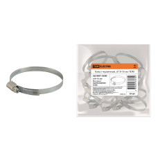 Хомут червячный TDM d 10-16 мм/мин.пар.10шт Хомут червячный TDM d 10-16 мм/мин.пар.10шт