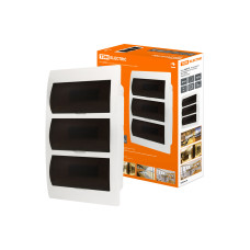 Бокс TDM ЩРВ-П IP41, 36 модулей, встраиваемый пластик 1/5