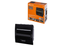 Бокс ЩРВ-П-8 модулей встраиваемый пластик IP41, Антрацит TDM