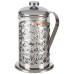 Чайник/кофейник (кофе-пресс) OLIMPIA, 800 мл, из жаропрочного стекла, в корп из нерж ст, T046-800ML