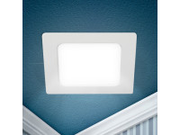 Светильник светодиодный встраиваемый ЭРА LED 18-24-4K квадратный 24Вт 4000К d 190-200/224 мм