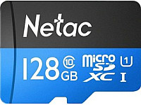 Карта памяти Netac P500 Standard MicroSDXC 128GB U1/C10