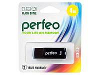 Perfeo USB флэш-диск 4GB C09 Black 10/100