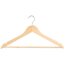 Вешалка деревянная W2-P с перекладиной (эконом) /3 Вешалка деревянная W2-P с перекладиной (эконом) /3