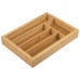 Лоток для столовых приборов BAMBOO (раздвижной), 36*26(38)*5,5 см 1/12