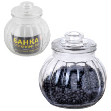 Стеклянная банка для сыпучих продуктов с крышкой BOLLA, объем: 1.3 л 1/12 Стеклянная банка для сыпучих продуктов с крышкой BOLLA, объем: 1.3 л 1/12