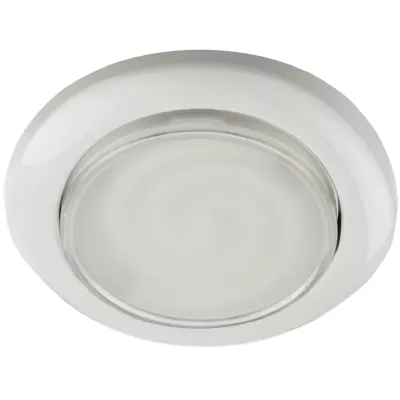 Точечный светильник ЭРА KL35 WH-10 /1, GX53 220V макс 15W,106х38 мм  белый (упаковка 10 шт) 10/100