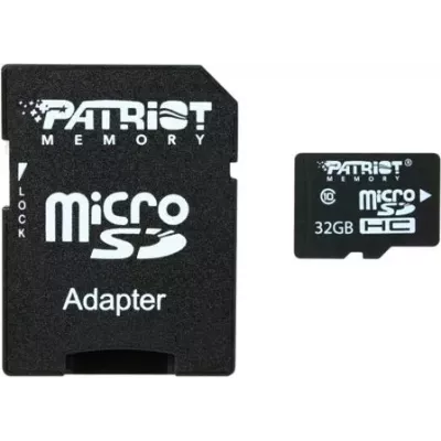 Память Patriot 32GB LX MICRO SDHC with adaptor