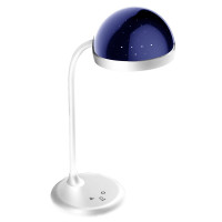 Настольный светильник Camelion KD-828 C01 LED 6,5Вт,230В,360Лм,сенс.,рег.ярк,CCT,RGB, белый