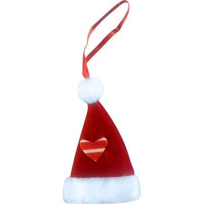 Фигурка декоративная "Колпак" (с подвесом), материал: полиэстер, размер: 9 см