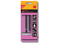 Станок бритв Kodak Disposable Razor Max 2 одноразовый 2лезвия,розовый ( 3 шт) CAT 30422551/144