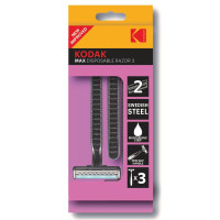 Станок бритв Kodak Disposable Razor Max 2 одноразовый 2лезвия,розовый ( 3 шт) CAT 30422551/144 Станок бритв Kodak Disposable Razor Max 2 одноразовый 2лезвия,розовый ( 3 шт) CAT 30422551/144