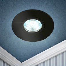 Точечный светильник ЭРА KL83 BK MR16/GU5.3 95х21 мм, алюминиевый черный 1/100 Точечный светильник ЭРА KL83 BK MR16/GU5.3 95х21 мм, алюминиевый черный 1/100