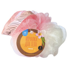 Мочалка для тела "Бантик" 20/240 АкваМаг цвет в ассортименте Мочалка для тела "Бантик" 20/240 АкваМаг цвет в ассортименте