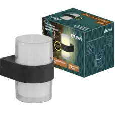 Светильник настенный накладной Duwi NUOVO 103x100x135мм 6Вт пластик 3000К IP 54 черный арт. 24778 8