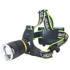 Фонарь налобный, аккум. 2*18650, зарядка micro, лампа повыш. ярк. XH P90, Zoom, YM-8002-P90