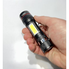 Фонарь вcтроен. аккум., зарядка от кабеля micro в комплекте, боковая подсветка, YM-520-T6 Фонарь вcтроен. аккум., зарядка от кабеля micro в комплекте, боковая подсветка, YM-520-T6