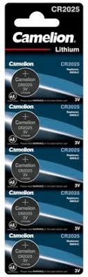 Батарейка Camelion CR2025-BP5 50/1800 К