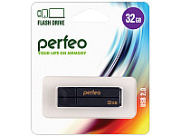Perfeo USB флэш-диск 32GB C01G2 Black 10/100