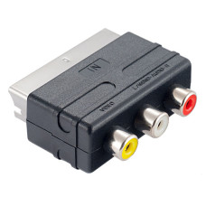 PERFEO Переходник SCART (21 pin) вилка "IN" - 3xRCA (A7007) 2/100 PERFEO Переходник SCART (21 pin) вилка "IN" - 3xRCA (A7007) 2/100