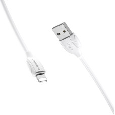 Кабель BX19 Lightning-USB белый, 1 метр BOROFONE /мин.пар.5шт Кабель BX19 Lightning-USB белый, 1 метр BOROFONE /мин.пар.5шт