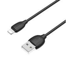 Кабель BX19 Lightning-USB черный, 1 метр BOROFONE /мин.пар.3шт Кабель BX19 Lightning-USB черный, 1 метр BOROFONE /мин.пар.3шт