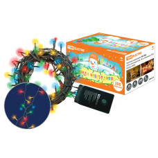 Гирлянда новогодняя, МГ 200, 220 В, многоцветная, 10 м, 8 режимов TDM  ЦЕНА▼