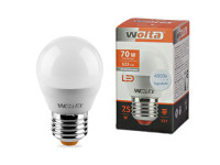WOLTA Лампа светодиодная G45 7,5Вт 625 лм  4000К-Е27 /50