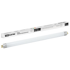 TDM Лампа люминесцентная ЛЛ-16/8 Вт, T5/G5, 6500 К, линейная двухцокольная, длина 302,5мм 25/100 TDM Лампа люминесцентная ЛЛ-16/8 Вт, T5/G5, 6500 К, линейная двухцокольная, длина 302,5мм 25/100