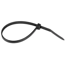 Хомут нейлоновый черный (4,8х200) (100шт.) EKF Basic Хомут нейлоновый черный (4,8х200) (100шт.) EKF Basic