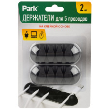 Держатели для 5 проводов на клейкой основе, цвет-черный, 2 шт 3/12 Держатели для 5 проводов на клейкой основе, цвет-черный, 2 шт 3/12