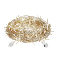 VEGAS 24V Электрогирлянда-конструктор "Нить" 48 теплых LED, прозрачный провод, 5 м /100/4 БЕЗ БЛОКА