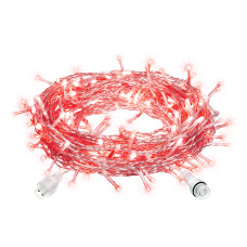 VEGAS 24V Электрогирлянда-конструктор "Занавес" 192 красн LED,6 нитей,прозр провод,1*4 м БЕЗ БЛОКА VEGAS 24V Электрогирлянда-конструктор "Занавес" 192 красн LED,6 нитей,прозр провод,1*4 м БЕЗ БЛОКА