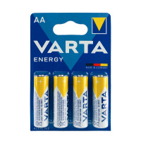Батарейка VARTA ENERGY LR6 AA Alkaline BL4 4/80/400 К