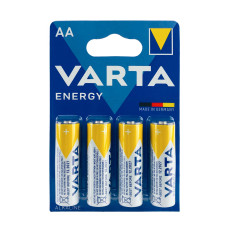 Батарейка VARTA ENERGY LR6 AA Alkaline BL4 4/80/400 К Батарейка VARTA ENERGY LR6 AA Alkaline BL4 4/80/400 К
