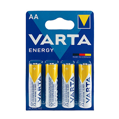 Батарейка VARTA ENERGY LR6 AA Alkaline BL4 4/80/400