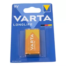 Батарейка VARTA Longlife 6LR61 9V BL1 1/10/50