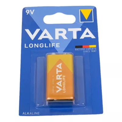 Батарейка VARTA Longlife 6LR61 9V BL1 1/10/50 Батарейка VARTA Longlife 6LR61 9V BL1 1/10/50