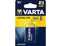 Батарейка VARTA Longlife 6LR61 9V BL1 1/10/50