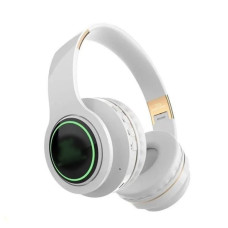 Наушники накладные беспроводные с микрофоном, поддержка SD-карты, T13, белый Наушники накладные беспроводные с микрофоном, поддержка SD-карты, T13, белый