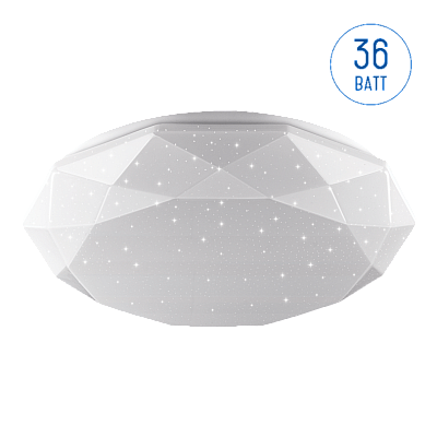 Потолочный светильник Lumin'arte C10LLS36W LED 4000К 36Вт 2880Лм, 390x75 мм /1