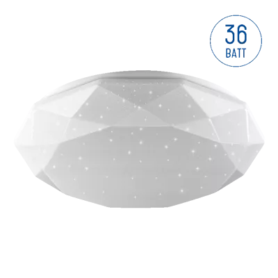 Настенно-потолочный светильник Lumin'arte KVAZAR C10LLS36W LED 4000К 36Вт 2880Лм, 390x75 мм /1